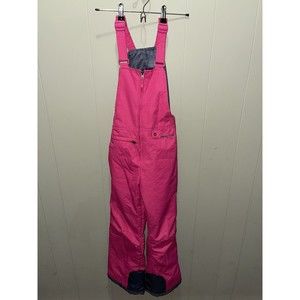 Arctix Kids Pink Insulated Bib Overalls Ski Snow Pants Youth Size Med